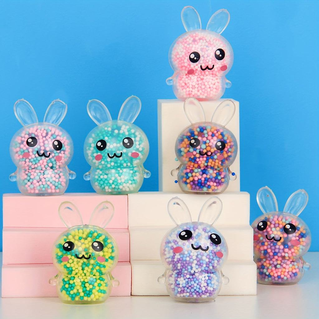 NNETM 6pcs Squishy Bunny Stress Balls for Kids & Adults