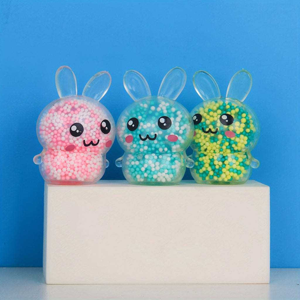 NNETM 6pcs Squishy Bunny Stress Balls for Kids & Adults