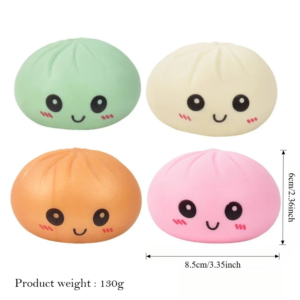 Colorful Dumpling Squishy Fidget Toy