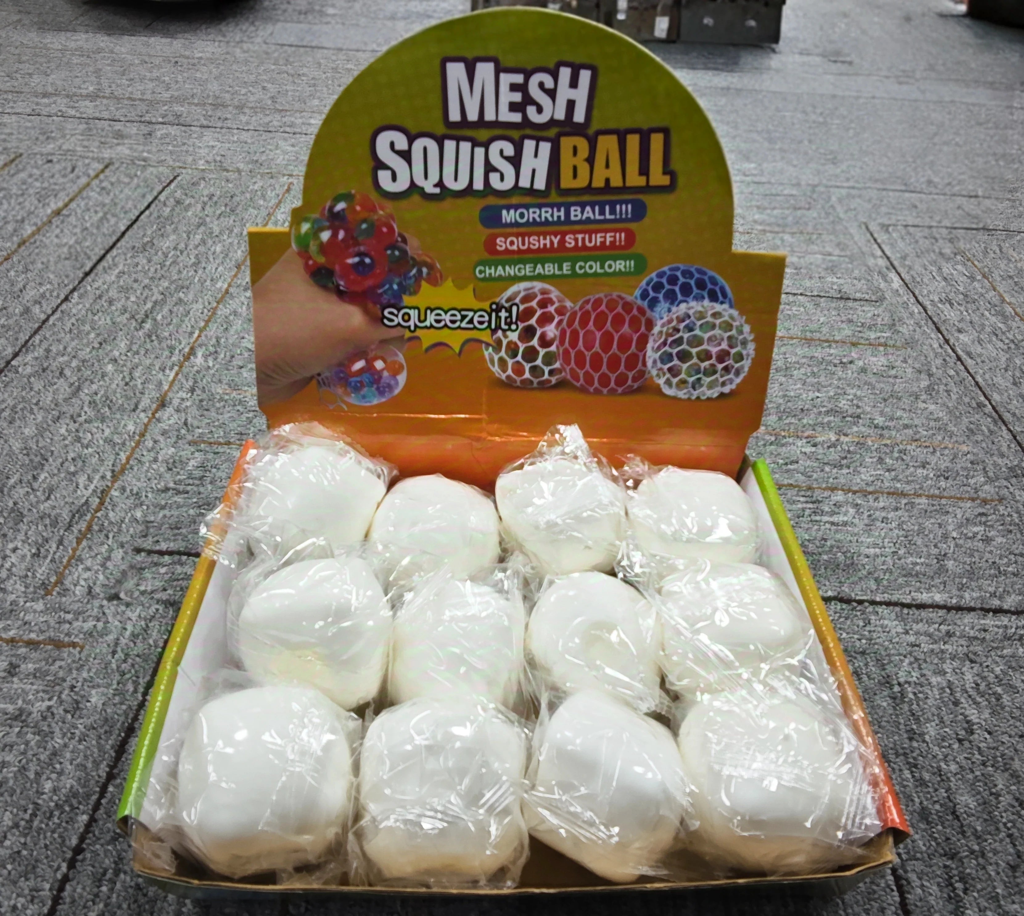 Squishy Tofu Stress Balls for Anxiety Relief