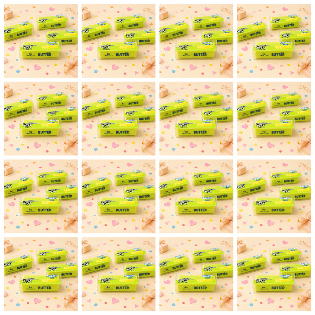 11-Piece Cute Butter Bar Squishy Squeeze Toys